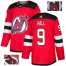 Adidas New Jersey Devils #9 Taylor Hall Red Home Authentic Fashion Gold Stitched NHL Jersey