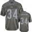 Nike Las Vegas Raiders #34 Bo Jackson Grey Mens Stitched NFL Elite Vapor Jersey