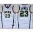 Irish High School 23 Lebron James White Baskteball Jerseys Cheap
