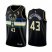 Nike Milwaukee Bucks #43 Thanasis Antetokounmpo Youth 2021 NBA Finals Champions Swingman Statement Edition Jersey Black Youth