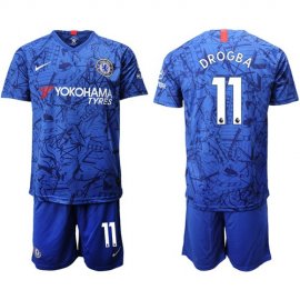 Chelsea #11 Drogba Home Soccer Club Jersey