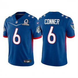 Mens Arizona Cardinals #6 James Conner 2022 Royal NFC Pro Bowl Stitched Jersey