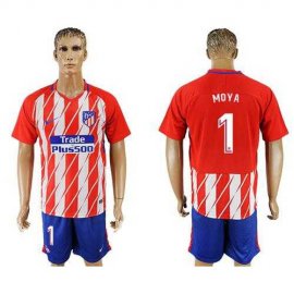 Atletico Madrid #1 Moya Home Soccer Club Jersey