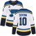 Adidas St. Louis Blues #10 Brayden Schenn White Road Authentic Stanley Cup Champions Womens Stitched NHL Jersey