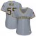 Pittsburgh Pirates #55 Josh Bell Grey Road Womens Stitched MLB Jersey