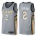 Mens Nike Cleveland Cavaliers #2 Collin Sexton Gray NBA Swingman City Edition Jersey