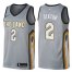 Mens Nike Cleveland Cavaliers #2 Collin Sexton Gray NBA Swingman City Edition Jersey