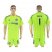 Chelsea #1 Cech Shiny Green Goalkeeper Soccer Club Jersey