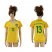 Womens Brazil #13 Marquinhos Home Soccer Country Jersey