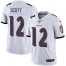 Nike Baltimore Ravens #12 Jaleel Scott White Mens Stitched NFL Vapor Untouchable Limited Jersey
