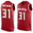 Nike Tampa Bay Buccaneers #31 Jordan Whitehead Red Team Color Mens Stitched NFL Limited Tank Top Jersey