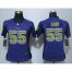 Nike Minnesota Vikings #55 Anthony Barr Purple Team Color Womens Stitched NFL Elite Strobe Jersey