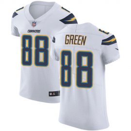 Nike Los Angeles Chargers #88 Virgil Green White Mens Stitched NFL Vapor Untouchable Elite Jersey