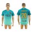 Barcelona #20 Roberto Sec Away Soccer Club Jersey