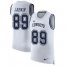 Nike Dallas Cowboys #89 Blake Jarwin White Mens Stitched NFL Limited Rush Tank Top Jersey
