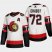 Ottawa Senators #72 Thomas Chabot Mens Adidas 2020-21 Authentic Player Away Stitched NHL Jersey White