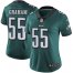 Nike Philadelphia Eagles #55 Brandon Graham Midnight Green Team Color Womens Stitched NFL Vapor Untouchable Limited Jersey