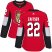 Adidas Ottawa Senators #22 Nikita Zaitsev Red Home Authentic Womens Stitched NHL Jersey