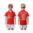Bayern Munchen #10 Robben Home Kid Soccer Club Jersey