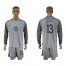 Greece #13 Vellidis Grey Goalkeeper Long Sleeves Soccer Country Jersey