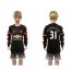 Manchester United #31 Schweinsteiger SEC Away Long Sleeves Kid Soccer Club Jersey