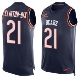 Nike Chicago Bears #21 Ha Ha Clinton-Dix Navy Blue Team Color Mens Stitched NFL Limited Tank Top Jersey