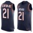 Nike Chicago Bears #21 Ha Ha Clinton-Dix Navy Blue Team Color Mens Stitched NFL Limited Tank Top Jersey