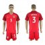 USA #3 Gonzalez Away Soccer Country Jersey