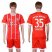 Bayern Munchen #35 Sanches Home Soccer Club Jersey