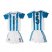 Argentina #5 Gago Home Kid Soccer Country Jersey