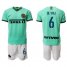 Inter Milan #6 De Vrij Away Soccer Club Jersey