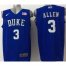 Duke Blue Devils #3 Grayson Allen Royal Blue Basketball Elite Stitched NCAA Jersey
