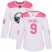 Adidas Buffalo Sabres #9 Jack Eichel White/Pink Authentic Fashion Womens Stitched NHL Jersey