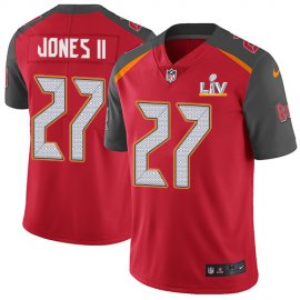 Nike Tampa Bay Buccaneers #27 Ronald Jones II Red Team Color Youth Super Bowl LV Bound Stitched NFL Vapor Untouchable Limited Jersey