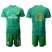 Real Madrid #13 Courtois Green Goalkeeper Soccer Club Jersey