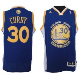 Revolution 30 Golden State Warriors 30 Stephen Curry Blue Swingman Jersey Cheap