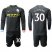 Manchester City #30 Otamendi Away Long Sleeves Soccer Club Jersey