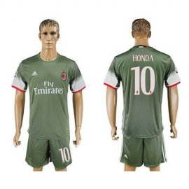 AC Milan #10 Honda Sec Away Soccer Club Jersey