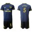 Arsenal #5 Gabriel Third Soccer Club Jersey