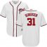 Washington Nationals #31 Max Scherzer White Cool Base Stitched Youth MLB Jersey