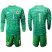 Argentina #1 Caballero Green Long Sleeves Goalkeeper Soccer Country Jersey