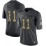 Nike Pittsburgh Steelers #11 Chase Claypool Black Mens Stitched NFL Limited 2016 Salute to Service Jersey