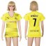 Womens Dortmund #7 Dembele Home Soccer Club Jersey