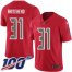 Nike Tampa Bay Buccaneers #31 Jordan Whitehead Red Youth Stitched NFL Limited Rush 100th Season Jersey