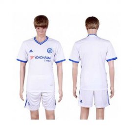 Chelsea Blank White Soccer Club Jersey