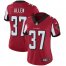 Nike Atlanta Falcons #37 Ricardo Allen Red Team Color Womens Stitched NFL Vapor Untouchable Limited Jersey