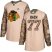 Adidas Chicago Blackhawks #77 Kirby Dach Camo Authentic 2017 Veterans Day Stitched NHL Jersey
