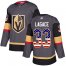 Adidas Vegas Golden Knights #33 Maxime Lagace Grey Home Authentic USA Flag Stitched Youth NHL Jersey