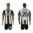Juventus #20 Padoin Home Soccer Club Jersey