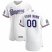 Texas Rangers Custom Mens Nike White Home 2020 Authentic Patch Player MLB Jersey